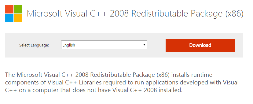 Microsoft Visual C++ (все версии) от 09.08.2023 download the new version for ipod