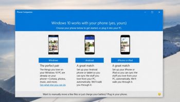 Как синхронизировать ваши устройства на iOS и Android с Windows 10 при помощи программы Phone Companion