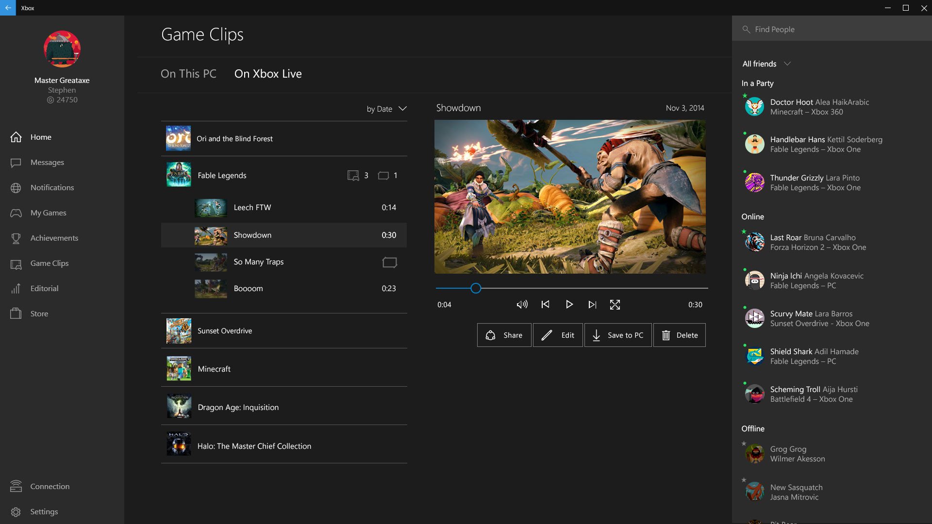 download xbox clips to pc