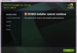 NVIDIA Installer Cannot Continue