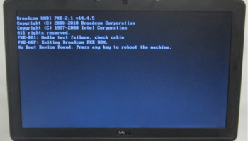 No Boot Device Found