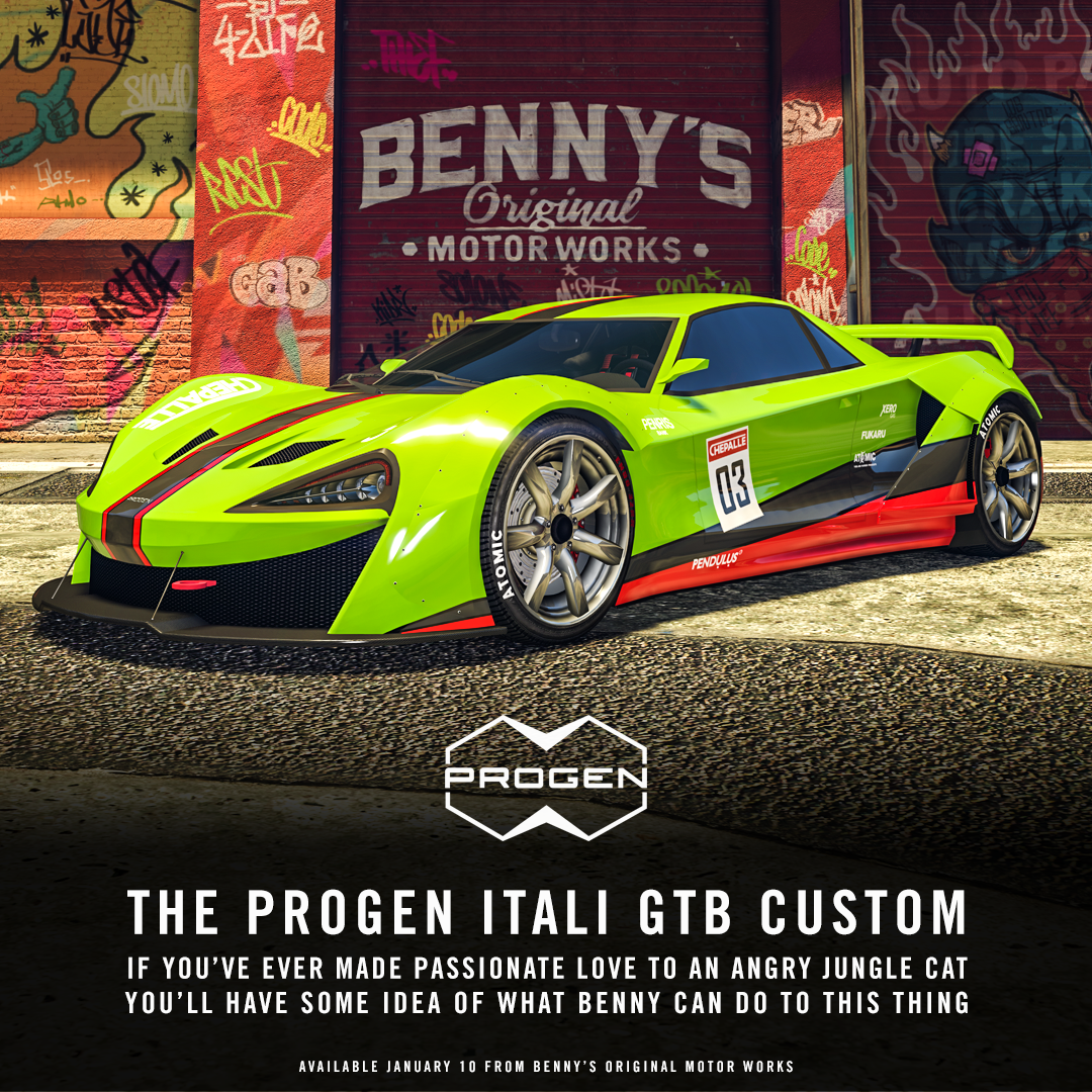 Gta 5 progen italy фото 13