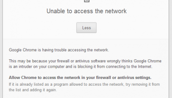 ERR_NETWORK_ACCESS_DENIED