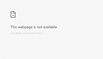 DNS_PROBE_FINISHED_BAD_CONFIG