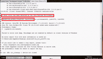 EXCEPTION_ACCESS_VIOLATION 0xc0000005