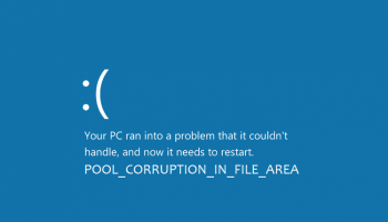 POOL_CORRUPTION_IN_FILE_AREA