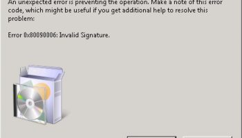 0x80090006