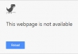 this webpage is not available