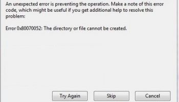 0x80070052