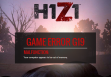 H1Z1 ошибка G19