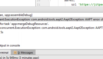 Error:com.android.tools.aapt2.Aapt2Exception: AAPT2 error: check logs for details