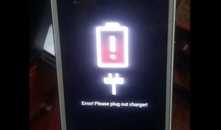 Ошибка «error please plug out charger»: причины и методы решения