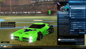 Ошибка 67 в игре Rocket League