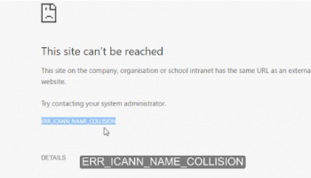 ERR_ICAN_NAME_COLLISION