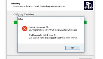 Shellexecuteex Failed