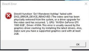 DXGI_ERROR_DEVICE_REMOVED