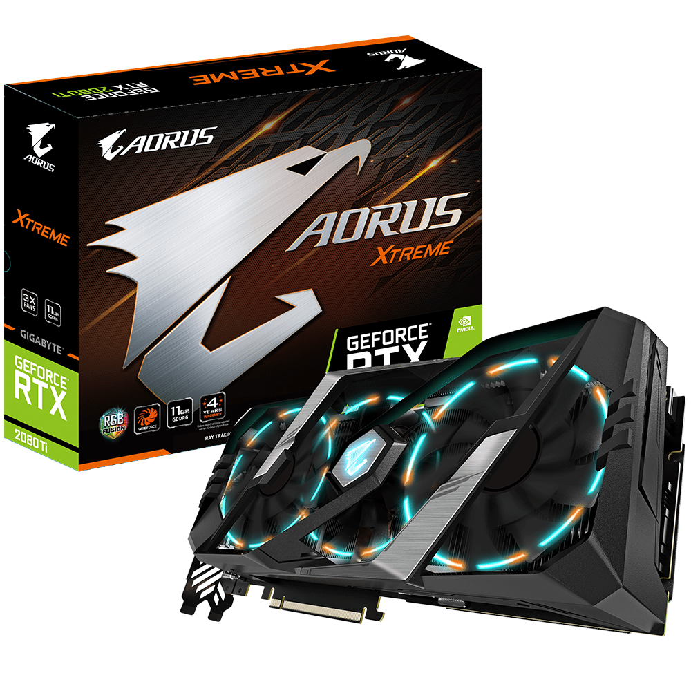 GIGABYTE AORUS GEFORCE RTX 2080 TI XTREME GIGABYTE AORUS GEFORCE RTX 2080 TI XTREME