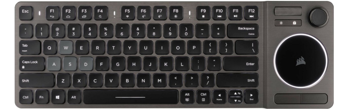 Corsair K83 Wireless Entertainment Backlit White USB