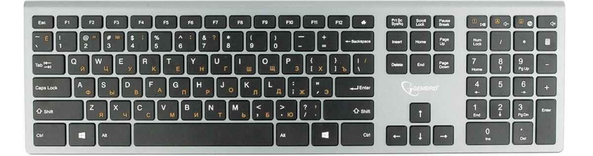 Gembird KBW-1 Silver USB