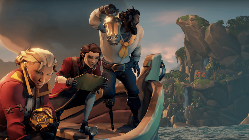 Мятежный рулевой sea of thieves как победить