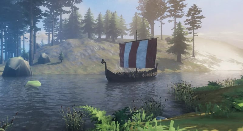 How do you transport animals by water in Valheim?