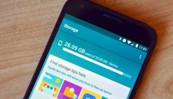 На телефоне Android ничего нет, но память заполнена