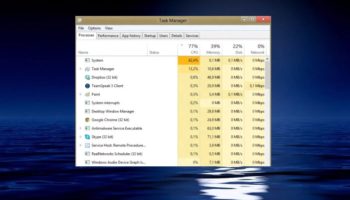 Процесс System сильно загружает процессор