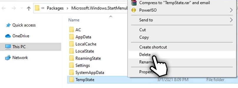 How to remove the shortcut ms-resource: AppListName