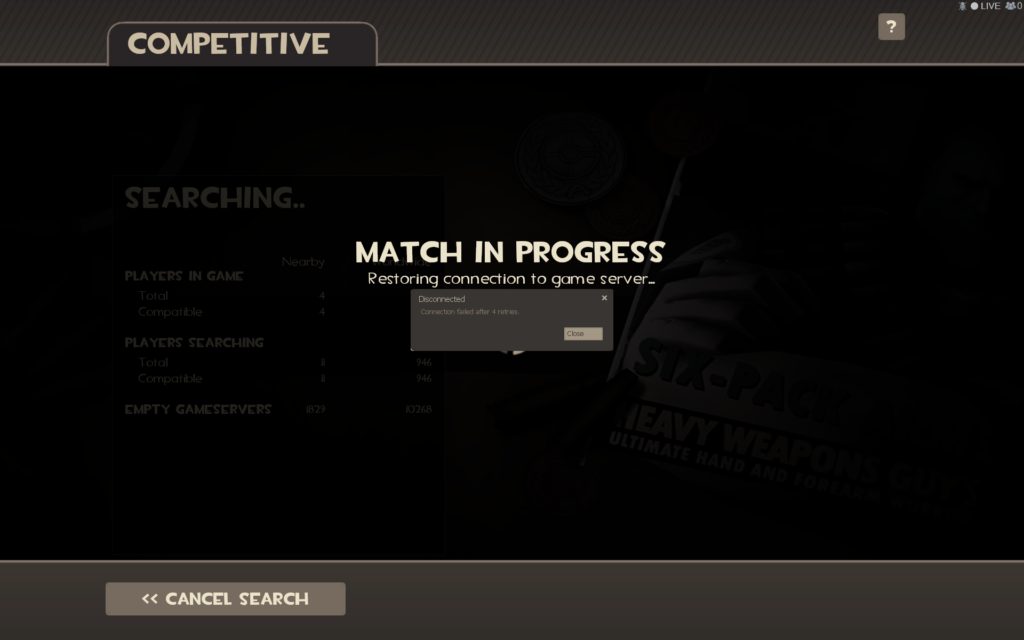 Engine error team fortress 2 что делать