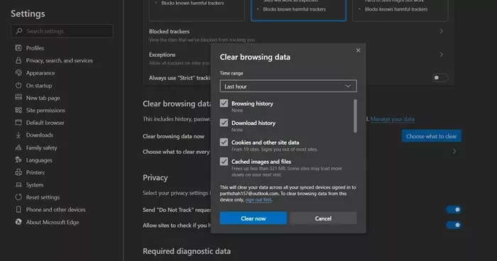 status_invalid_image_hash in Chrome, Microsoft Edge and Opera