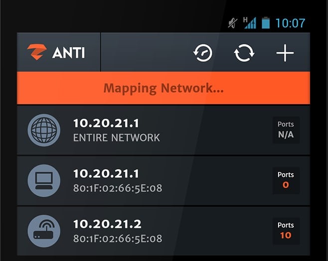 zANTI Mobile Penetration Testing Tool