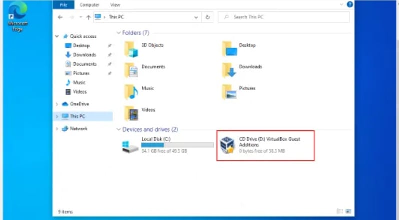 Как открыть VirtualBox на весь экран в Windows 10?