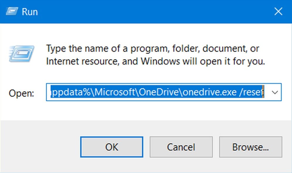 Проблема при подключении к onedrive 0x8004de40