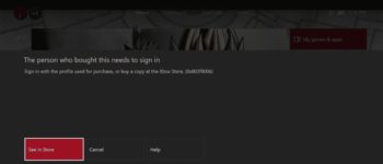 Ошибка 0x803F900A на Xbox Series X