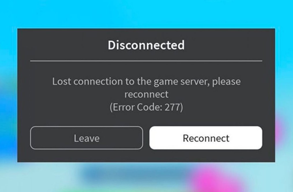 Почему при входе на сервер. РОБЛОКС ошибка 277. Код ошибки в РОБЛОКС. Ошибка РОБЛОКС. Ошибка в РОБЛОКСЕ Error.