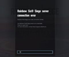 3-0x0001000b в Rainbow Six Siege