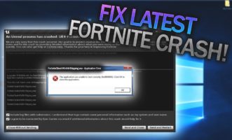 Ошибка FortniteClient Win64 Shipping.exe
