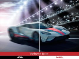 Монитор не меняет частоту на 120, 144, 240 Гц