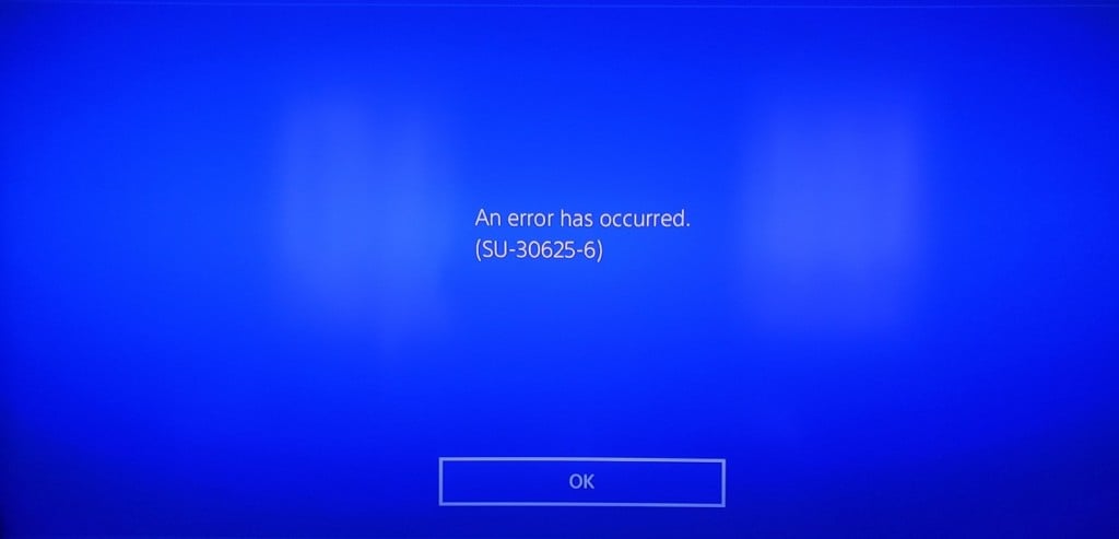 Su 30625 6 playstation ошибка