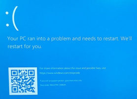 BSOD REGISTRY ERROR