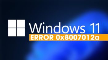 0x8007012a в Windows 10, 11