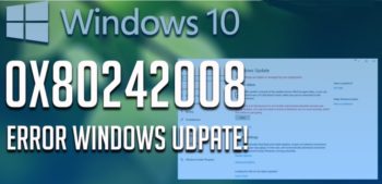Ошибка 0x80242008 Windows 10, 11
