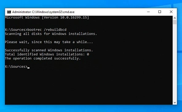 Как исправить ошибку 0xc00000e при загрузке Windows 10?