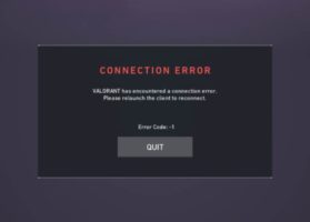 Как исправить ошибки 1 и 0 Valorant?