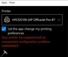 Как исправить ошибку 0x80040003?