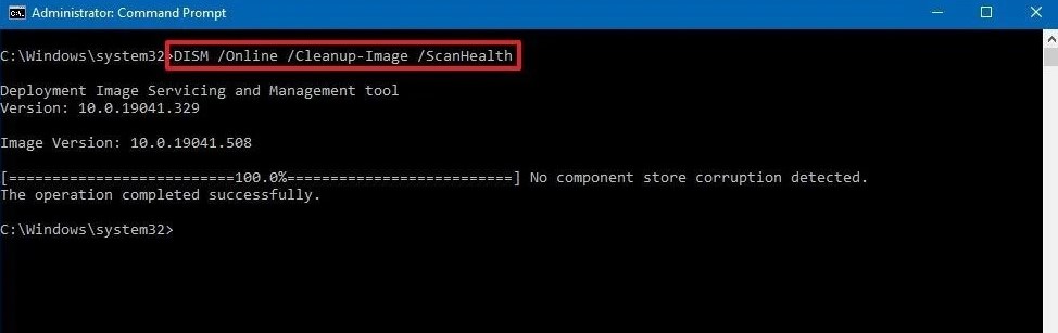 dism /online /cleanup-image /restorehealth