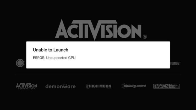 Unsupported GPU