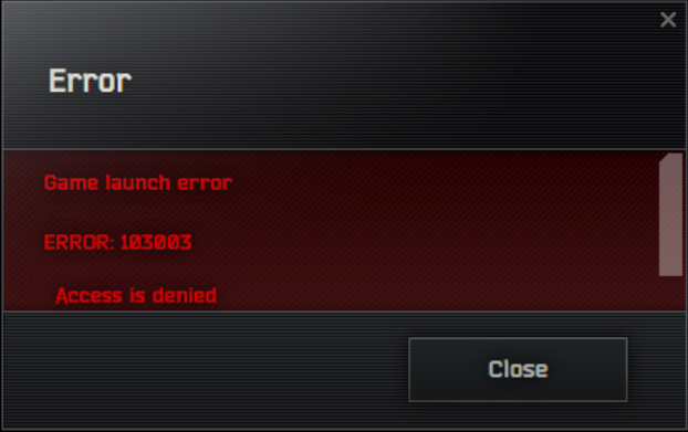 103003 Escape From Tarkov
