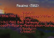 502 Minecraft Realms