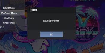 Developer Error